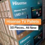Original Hisense TV pallets