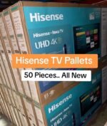 Original Hisense TV pallets
