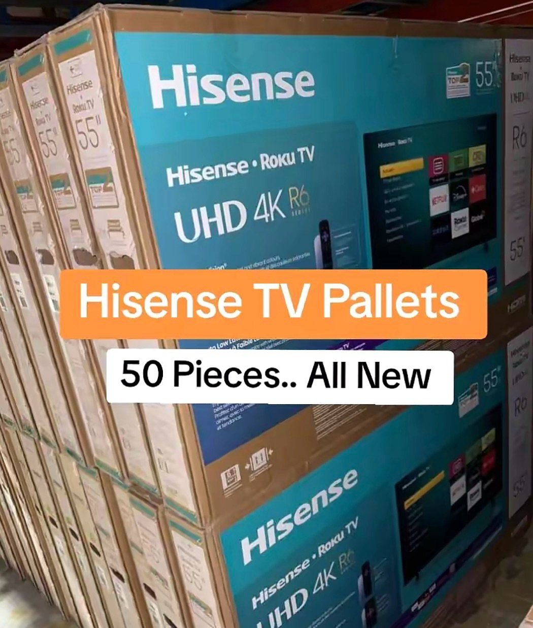 WhatsApp Image 2026-05-17 at 5.31.56 AM (3) Original Hisense TV pallets - Image 1